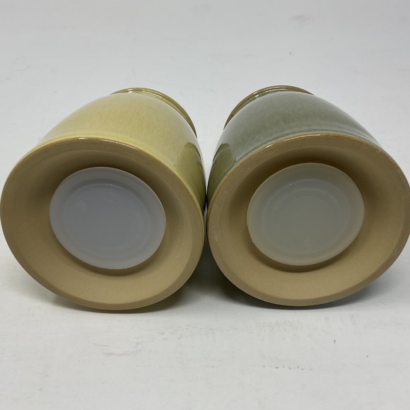 Denby Fire (retired) Stoneware Salt & Pepper Set - Picture 4 of 5